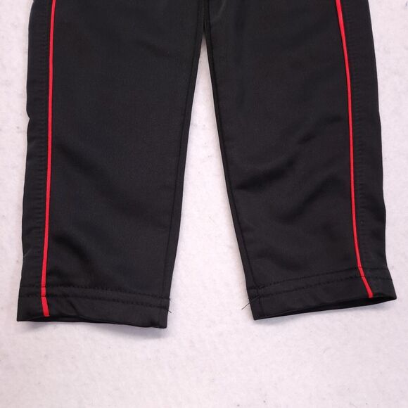 Puma Active Pull On Running Athletic Pants Toddler Boys Size 12M Black Red - Picture 3 of 8